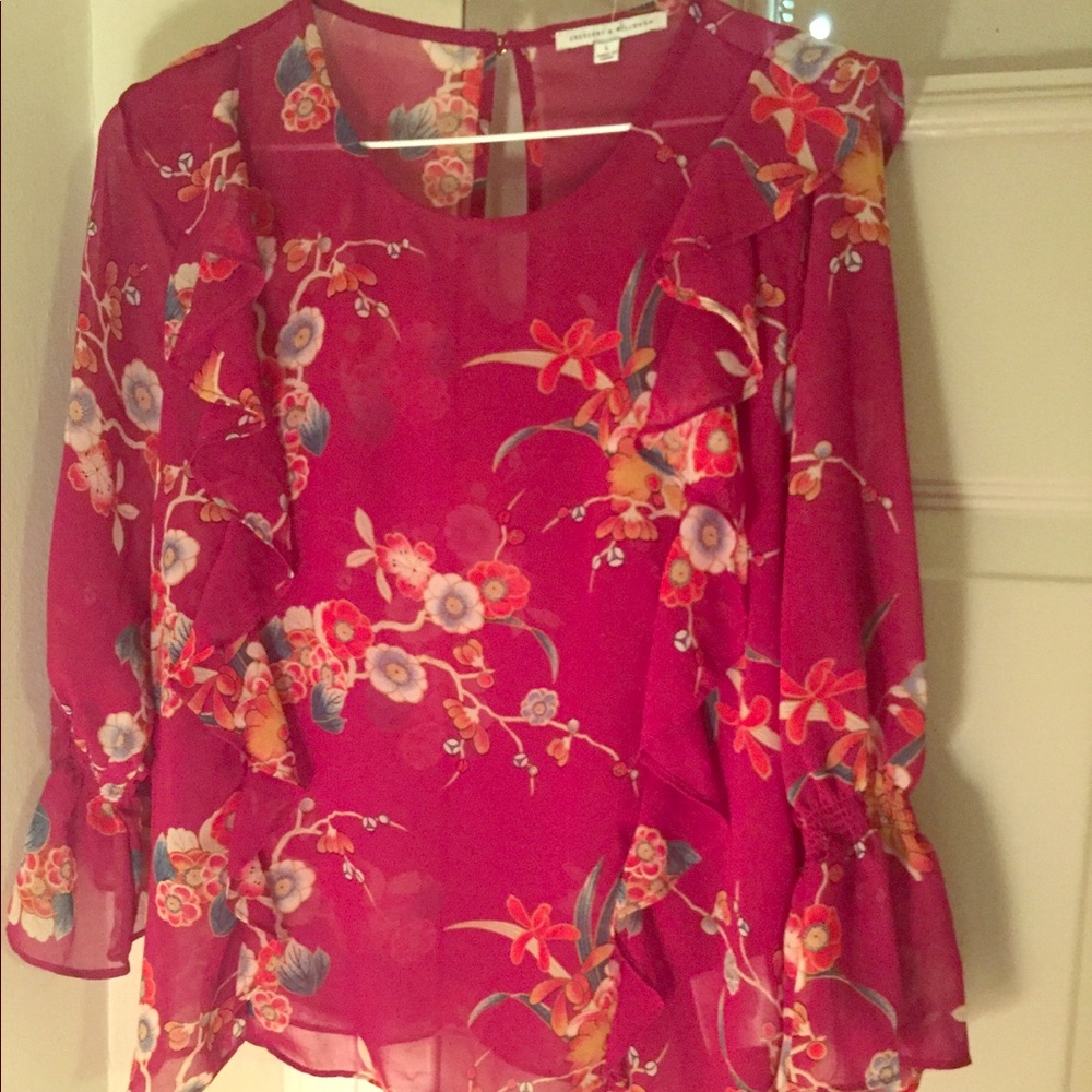 Nice floral blouse